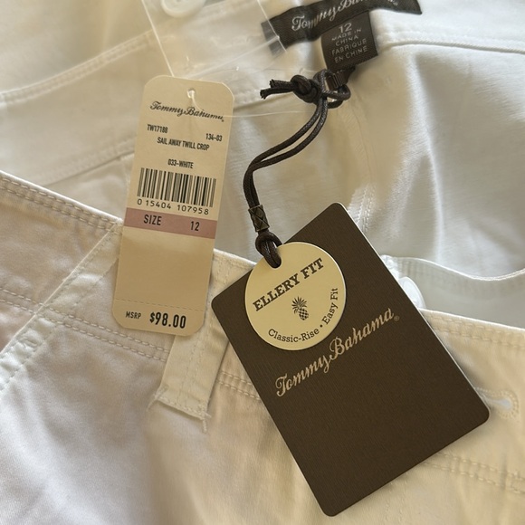 Tommy Bahama Sail Away Twill Crop Pants - Picture 3 of 4